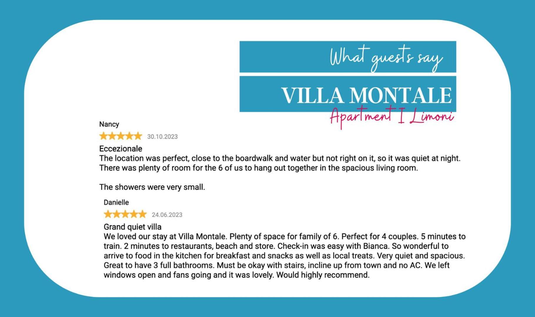 Villa Montale Apartment I Limoni Monterosso al Mare Exterior photo